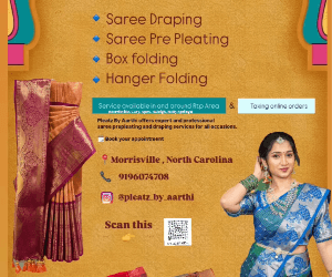 Saree Pre pleating / Draping Services